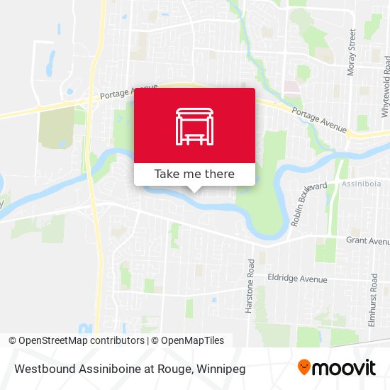 Westbound Assiniboine at Rouge plan