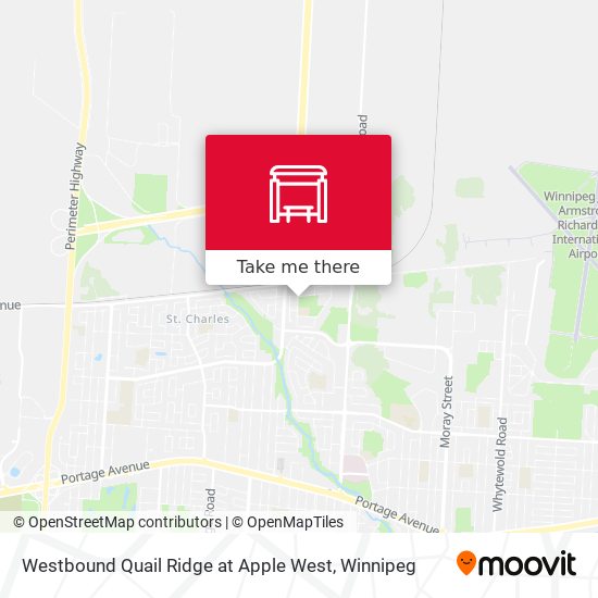 Westbound Quail Ridge at Apple West map