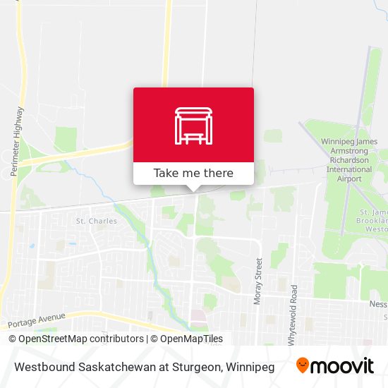 Westbound Saskatchewan at Sturgeon plan