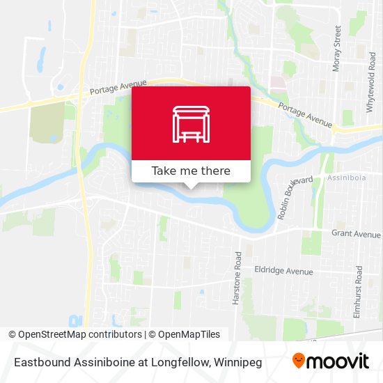 Eastbound Assiniboine at Longfellow plan