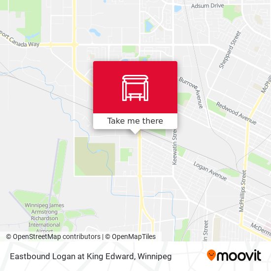 Eastbound Logan at King Edward plan