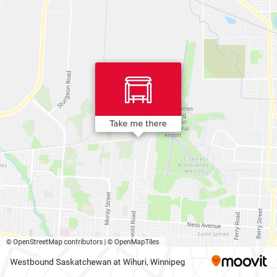 Westbound Saskatchewan at Wihuri map