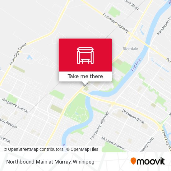 Northbound Main at Murray plan