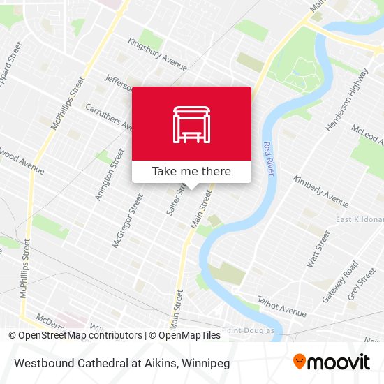 Westbound Cathedral at Aikins plan