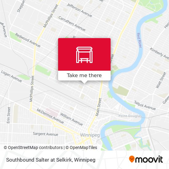 Southbound Salter at Selkirk plan