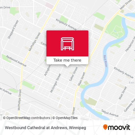 Westbound Cathedral at Andrews plan