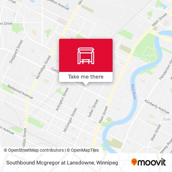 Southbound Mcgregor at Lansdowne plan