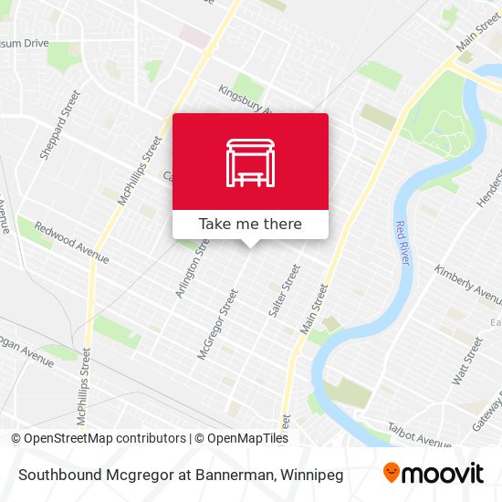 Southbound Mcgregor at Bannerman plan