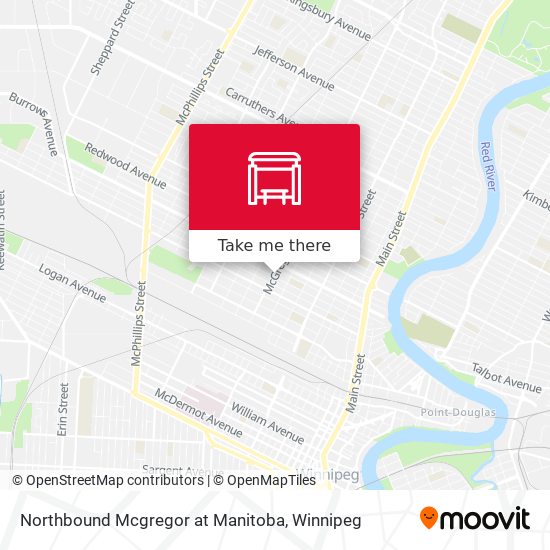 Northbound Mcgregor at Manitoba plan