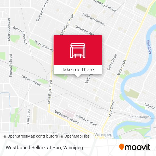 Westbound Selkirk at Parr plan
