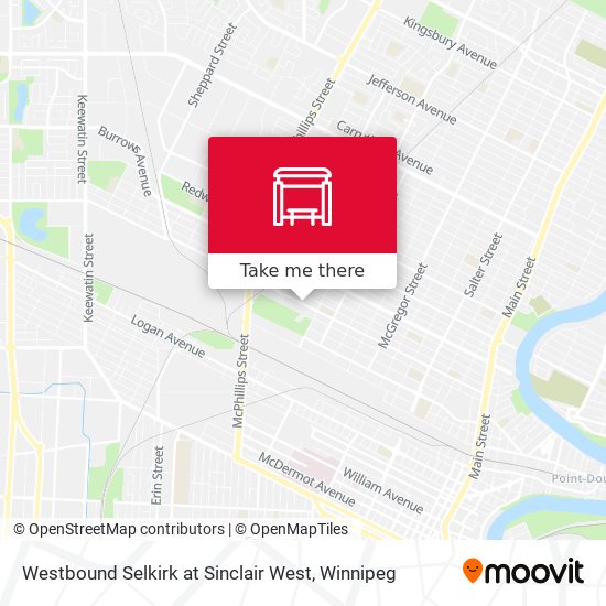 Westbound Selkirk at Sinclair West plan