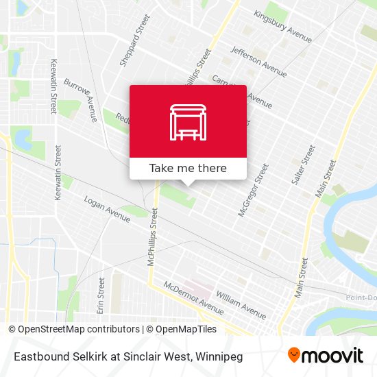 Eastbound Selkirk at Sinclair West plan