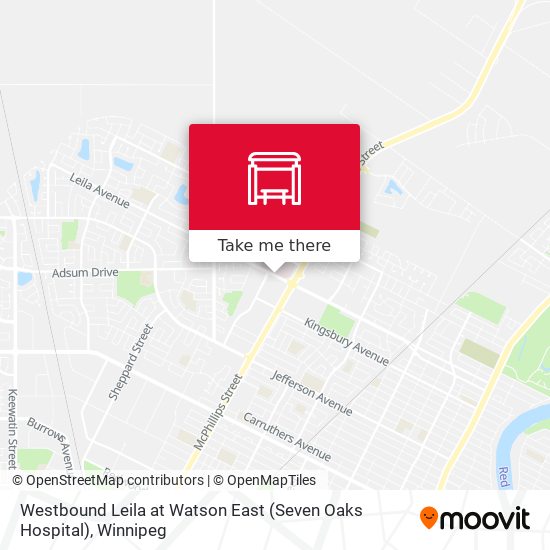 Westbound Leila at Watson East (Seven Oaks Hospital) plan