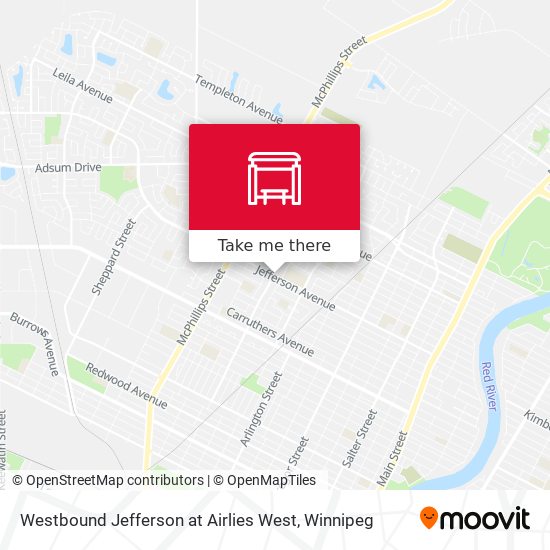 Westbound Jefferson at Airlies West plan