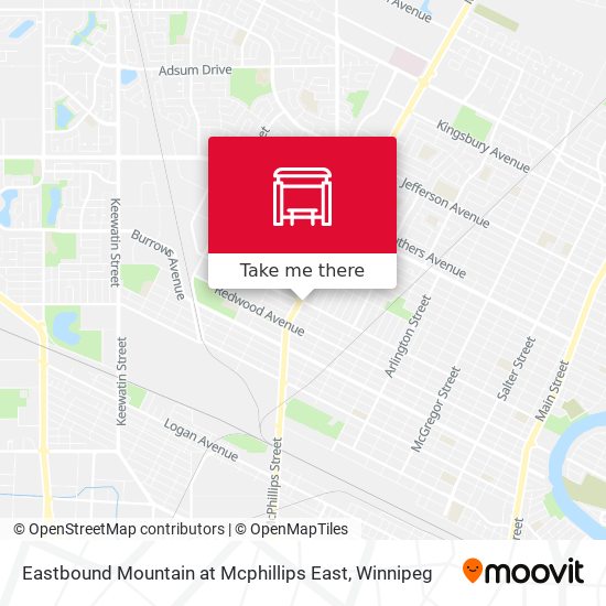 Eastbound Mountain at Mcphillips East plan