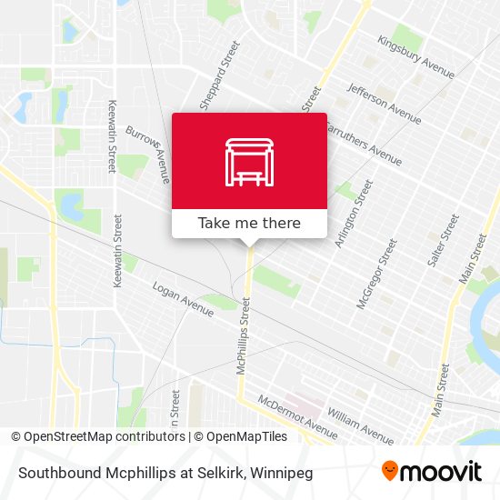 Southbound Mcphillips at Selkirk plan