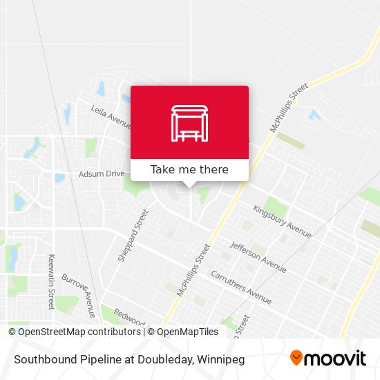 Southbound Pipeline at Doubleday plan