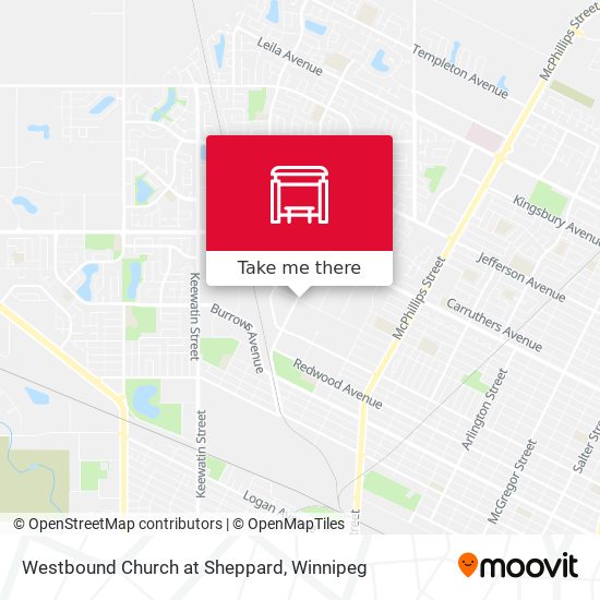 Westbound Church at Sheppard plan