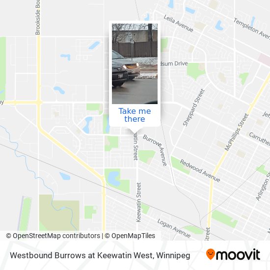 Westbound Burrows at Keewatin West plan