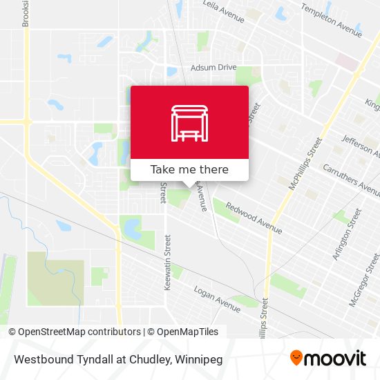 Westbound Tyndall at Chudley plan