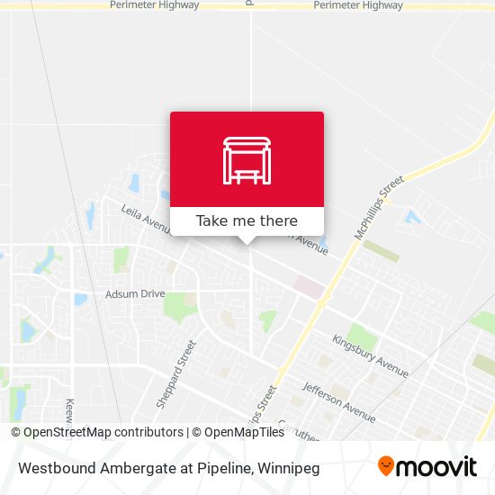 Westbound Ambergate at Pipeline plan