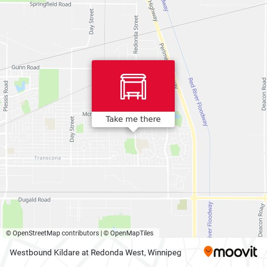 Westbound Kildare at Redonda West plan