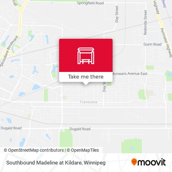 Southbound Madeline at Kildare plan