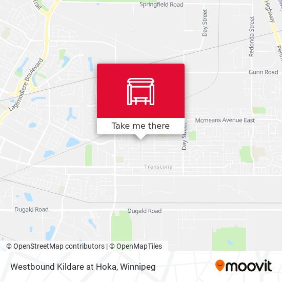 Westbound Kildare at Hoka plan