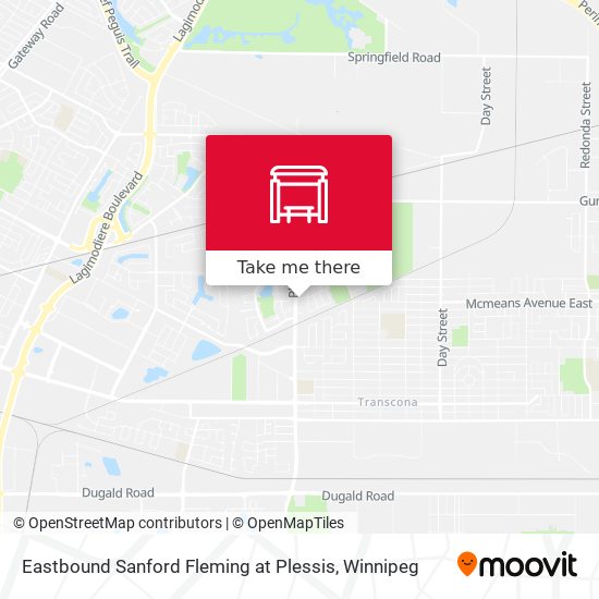 Eastbound Sanford Fleming at Plessis plan