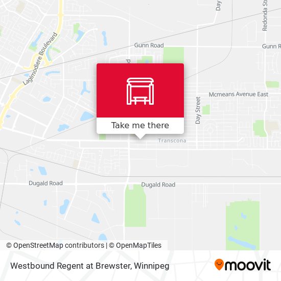 Westbound Regent at Brewster plan