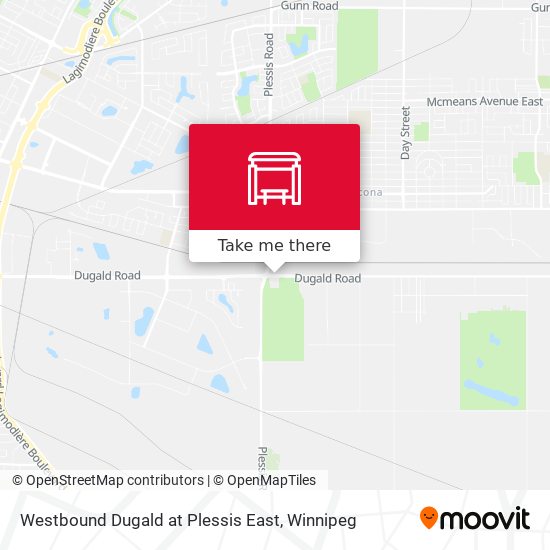 Westbound Dugald at Plessis East plan