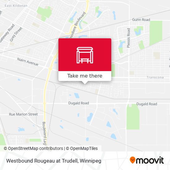 Westbound Rougeau at Trudell plan