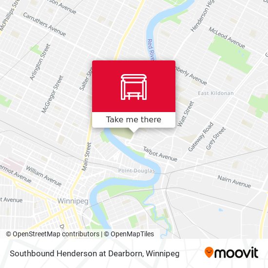Southbound Henderson at Dearborn plan