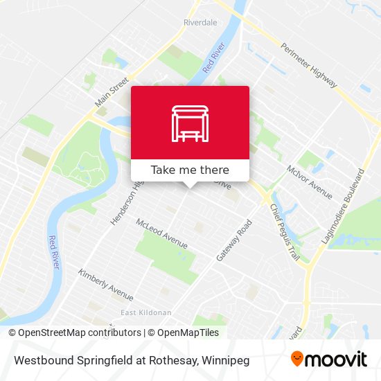 Westbound Springfield at Rothesay plan