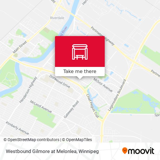 Westbound Gilmore at Melonlea plan