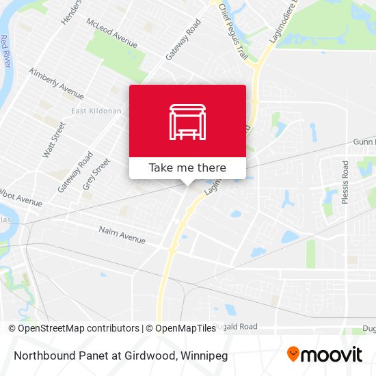 Northbound Panet at Girdwood plan