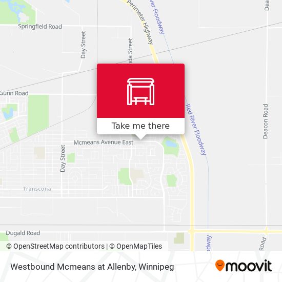 Westbound Mcmeans at Allenby plan