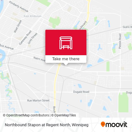 Northbound Stapon at Regent North plan