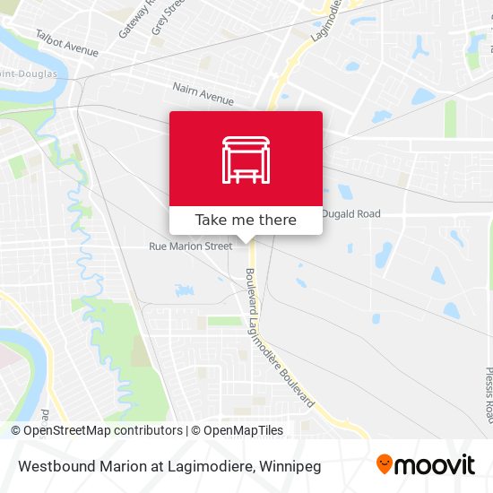 Westbound Marion at Lagimodiere plan