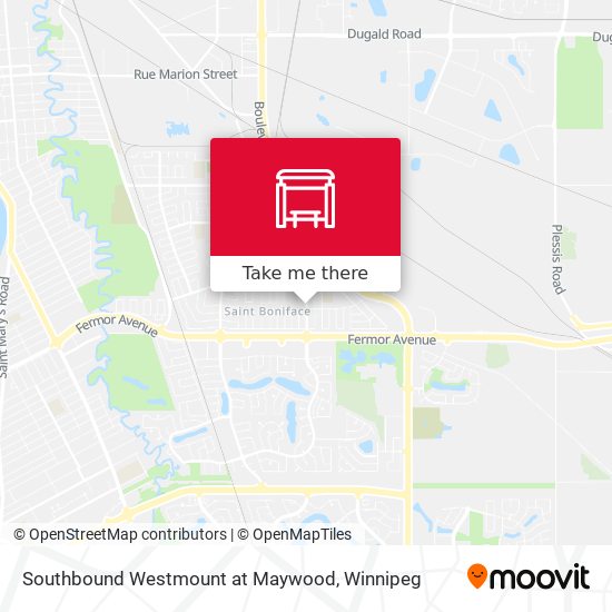 Southbound Westmount at Maywood plan