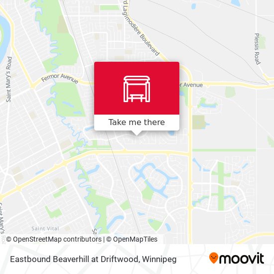 Eastbound Beaverhill at Driftwood plan