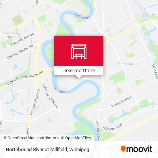 Northbound River at Millfield plan