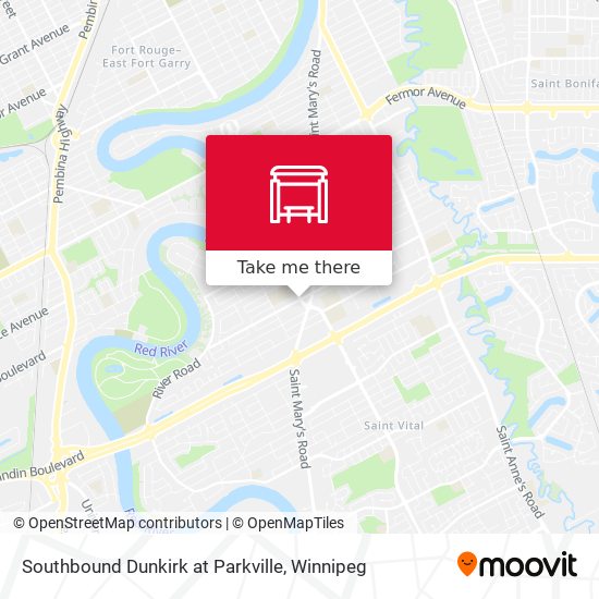 Southbound Dunkirk at Parkville plan