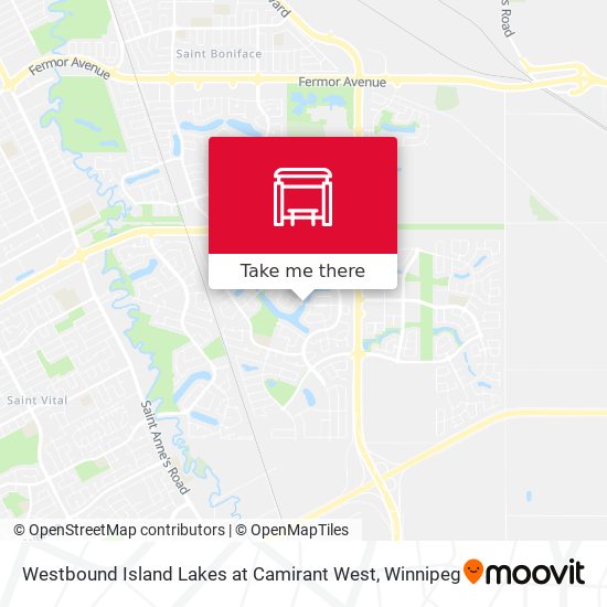 Westbound Island Lakes at Camirant West plan