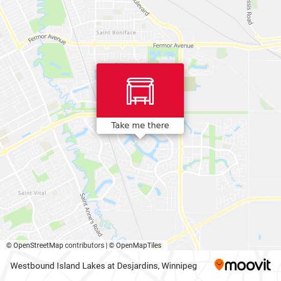 Westbound Island Lakes at Desjardins plan