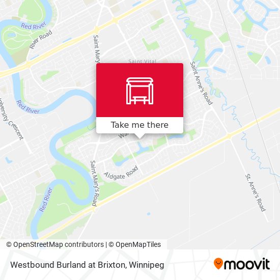 Westbound Burland at Brixton plan