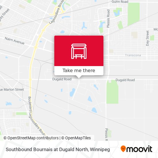 Southbound Bournais at Dugald North plan