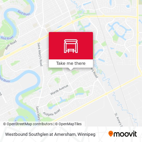 Westbound Southglen at Amersham plan