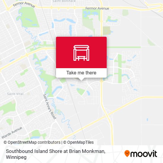 Southbound Island Shore at Brian Monkman plan