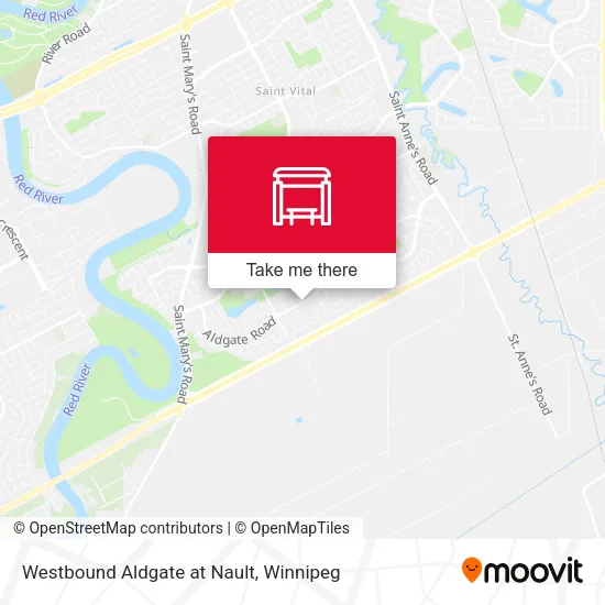 Westbound Aldgate at Nault plan